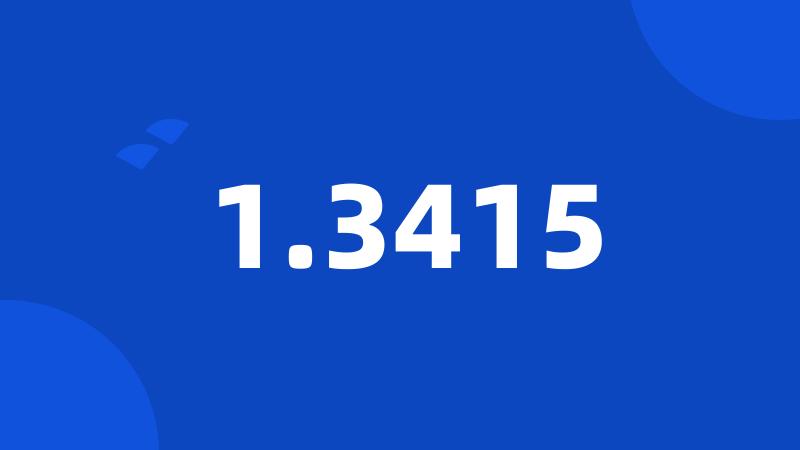 1.3415