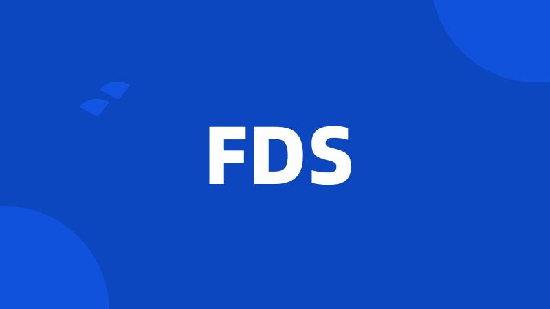 FDS