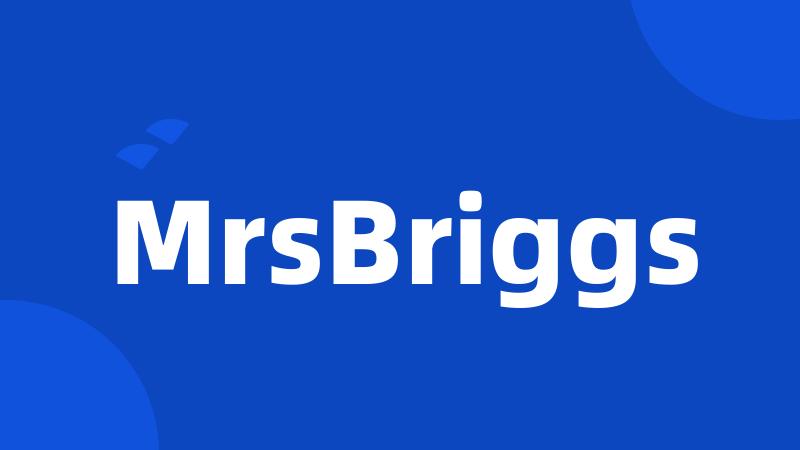 MrsBriggs