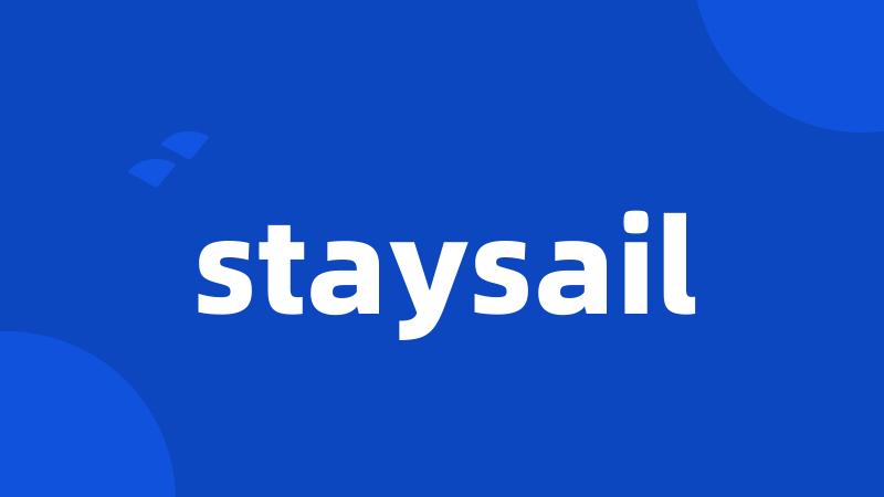 staysail