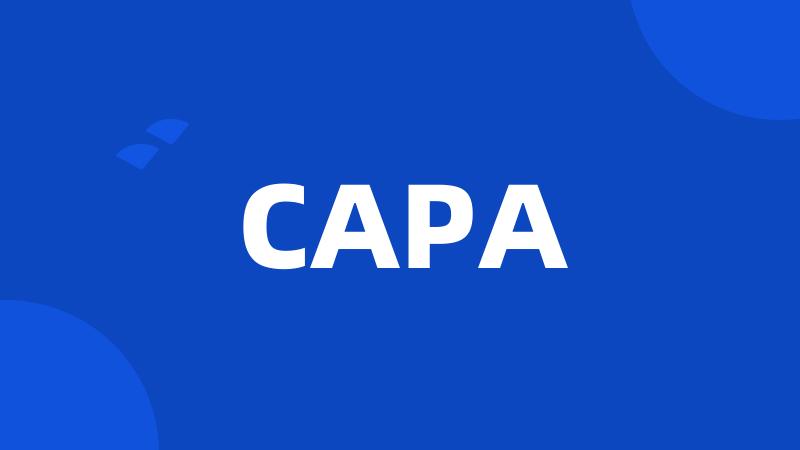 CAPA