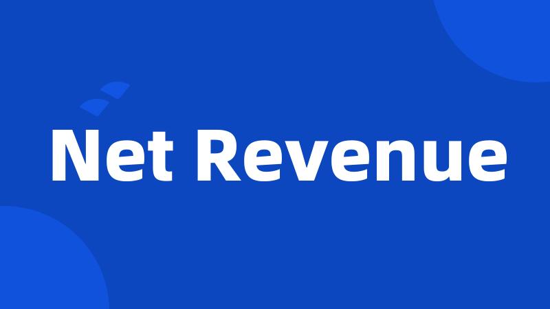 Net Revenue