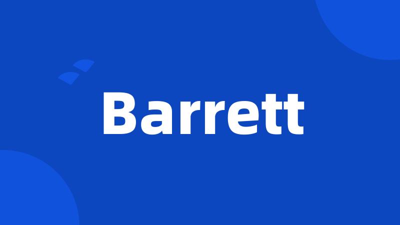 Barrett