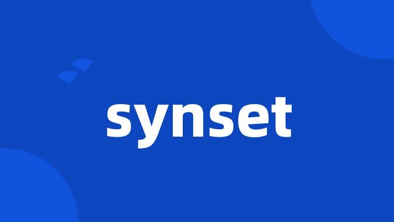 synset
