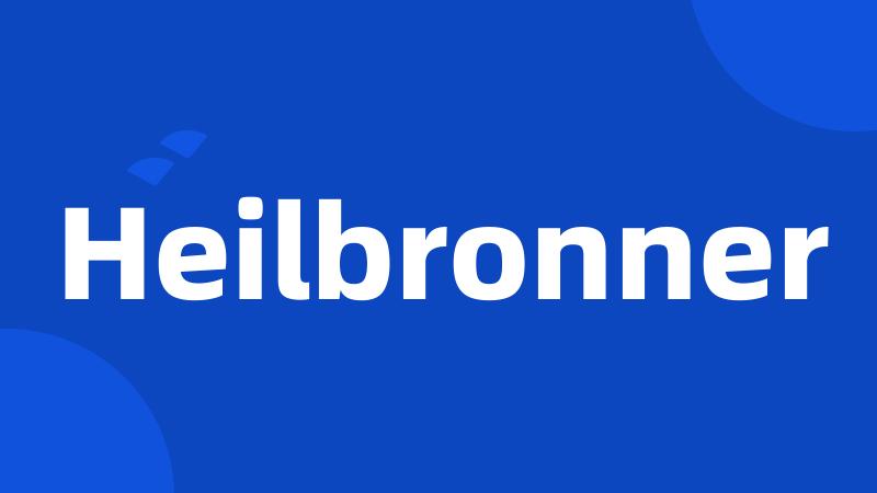 Heilbronner