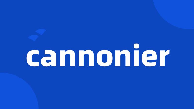 cannonier