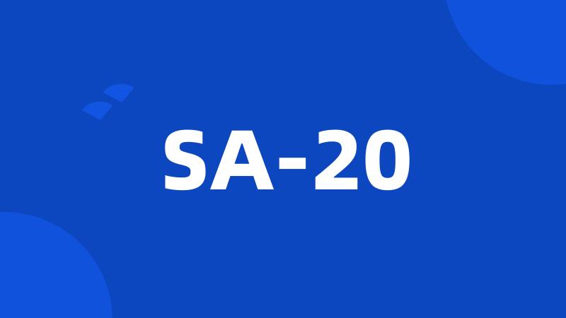SA-20