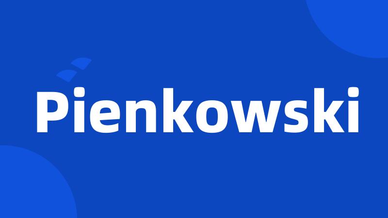 Pienkowski