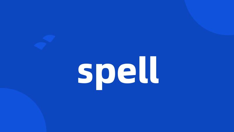 spell