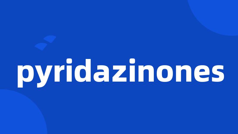 pyridazinones
