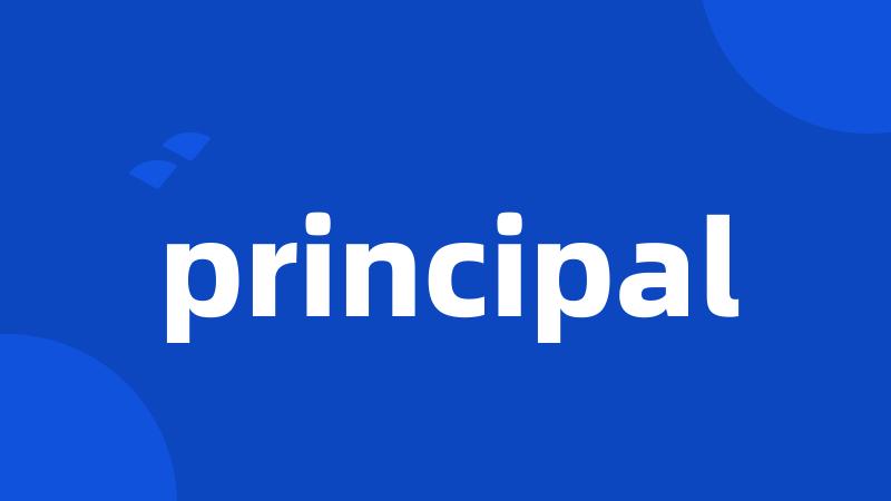 principal