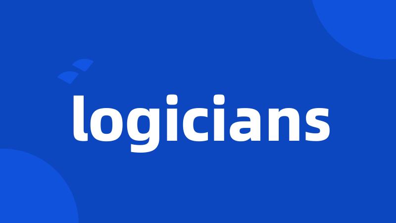 logicians