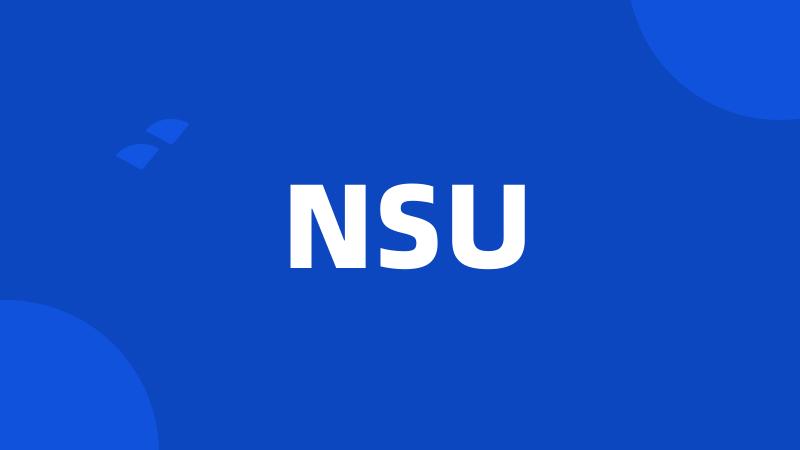 NSU