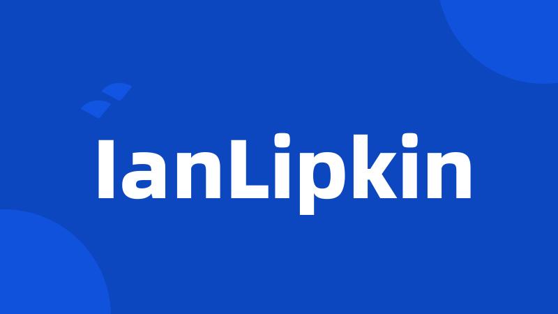IanLipkin