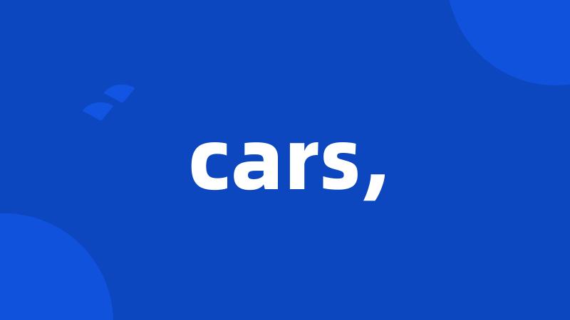 cars,