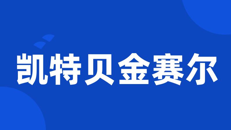 凯特贝金赛尔