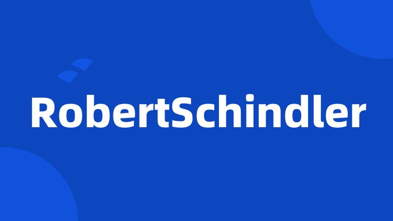 RobertSchindler