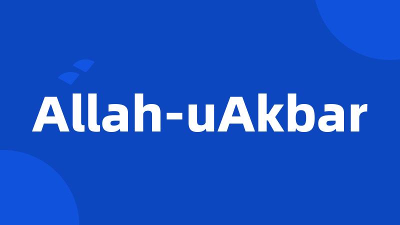 Allah-uAkbar