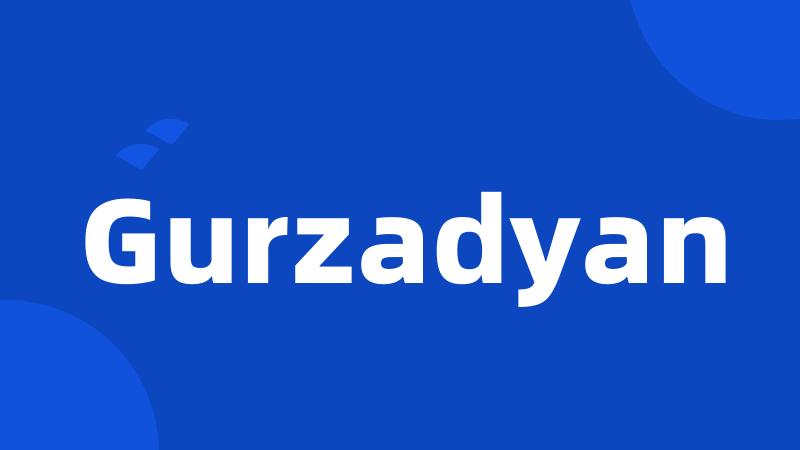 Gurzadyan