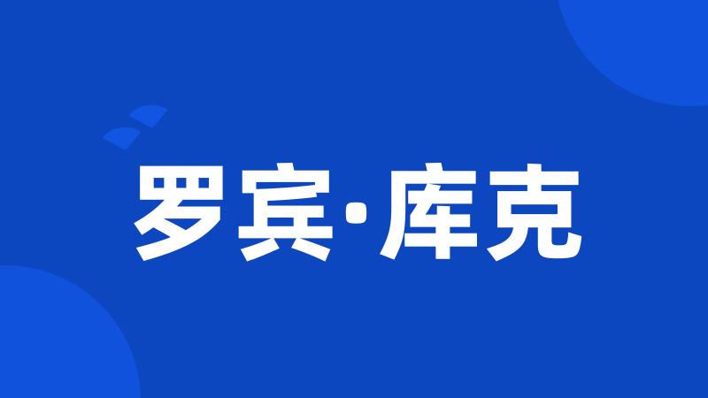 罗宾·库克