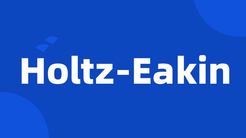Holtz-Eakin