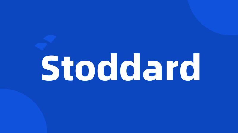 Stoddard