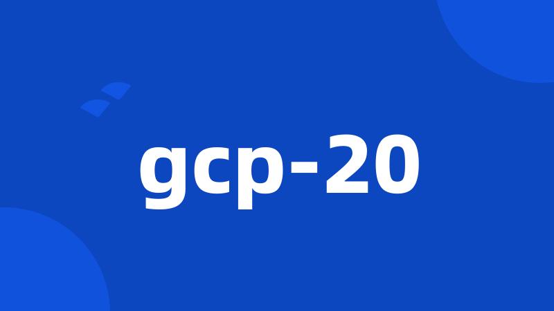 gcp-20