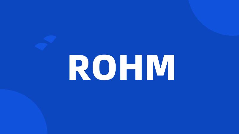 ROHM