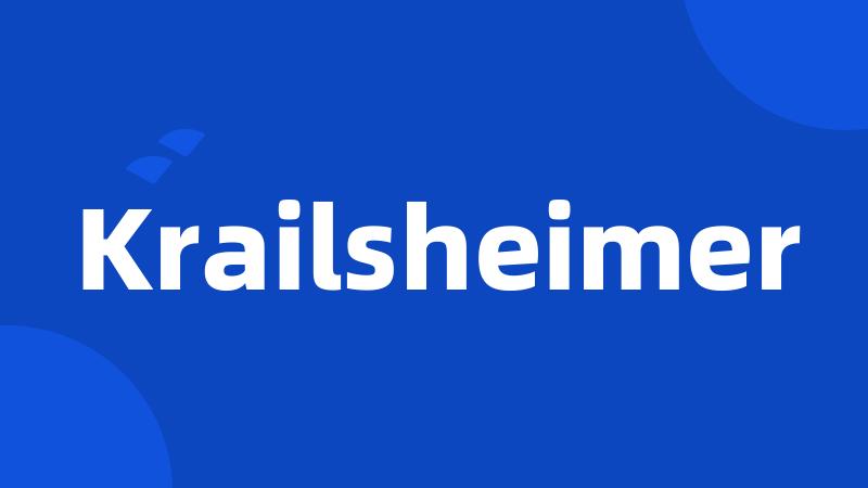 Krailsheimer