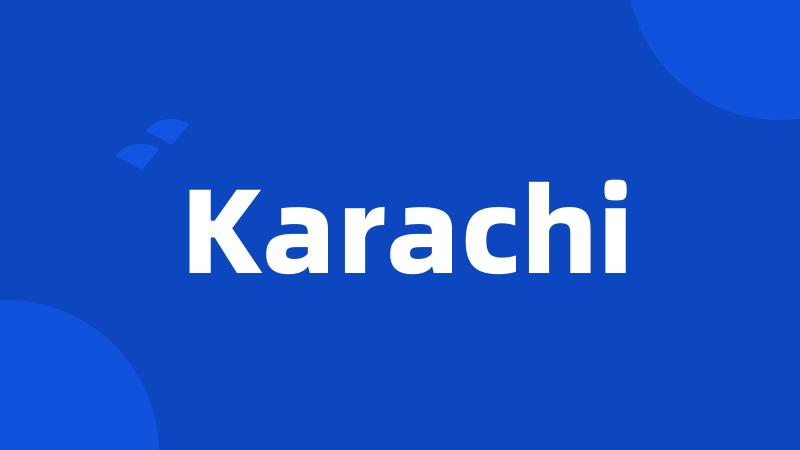 Karachi