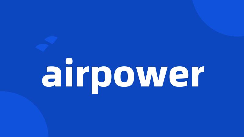 airpower