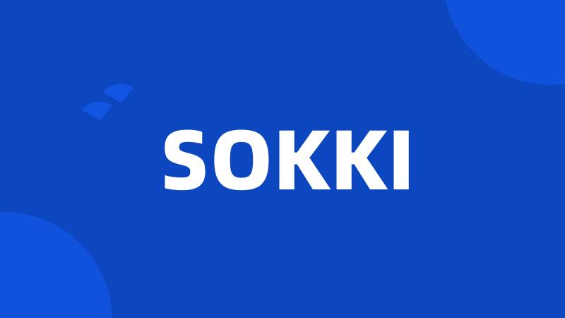 SOKKI