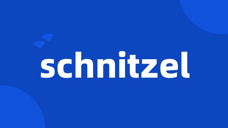 schnitzel