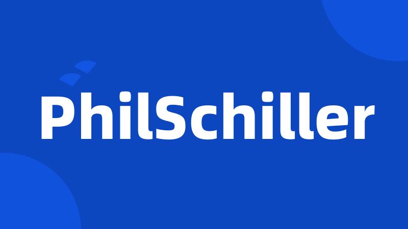 PhilSchiller