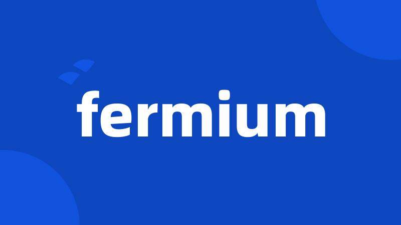 fermium