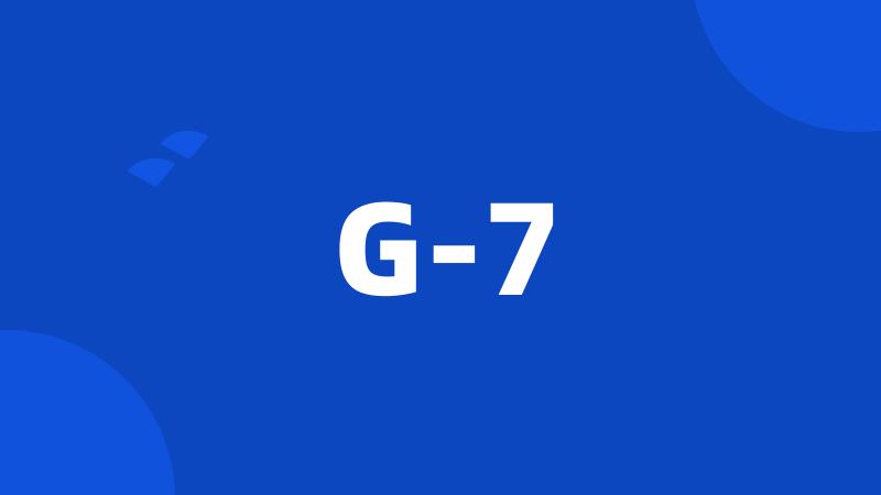 G-7