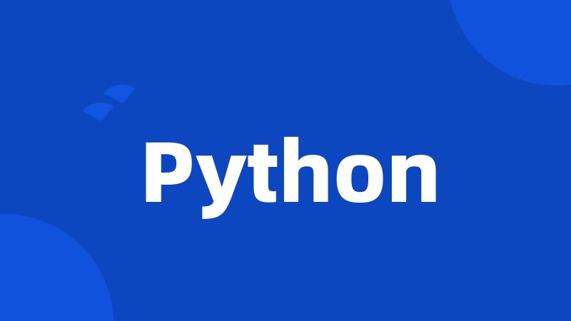 Python