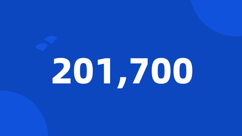 201,700