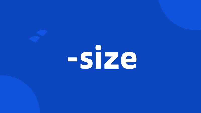 -size