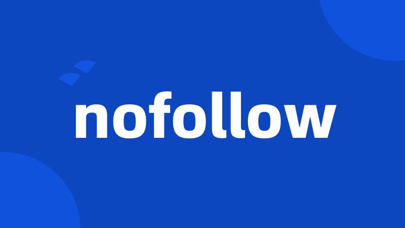 nofollow
