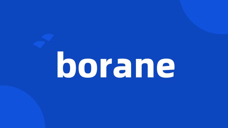 borane