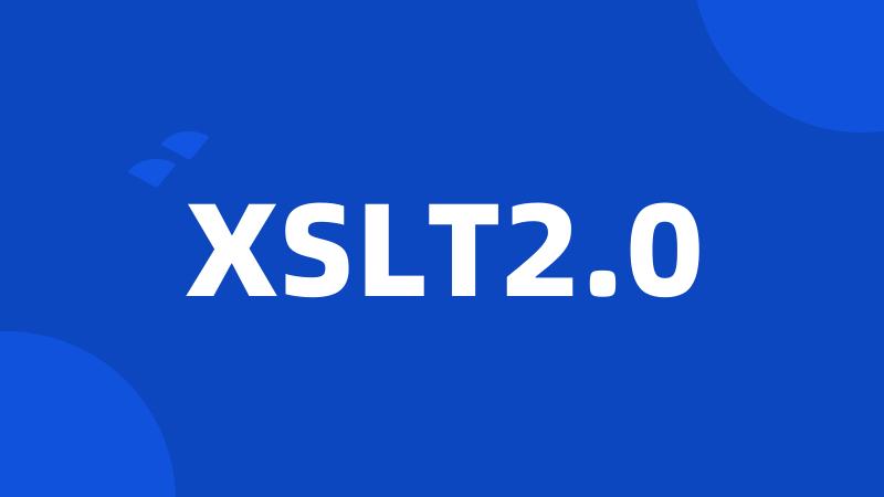XSLT2.0