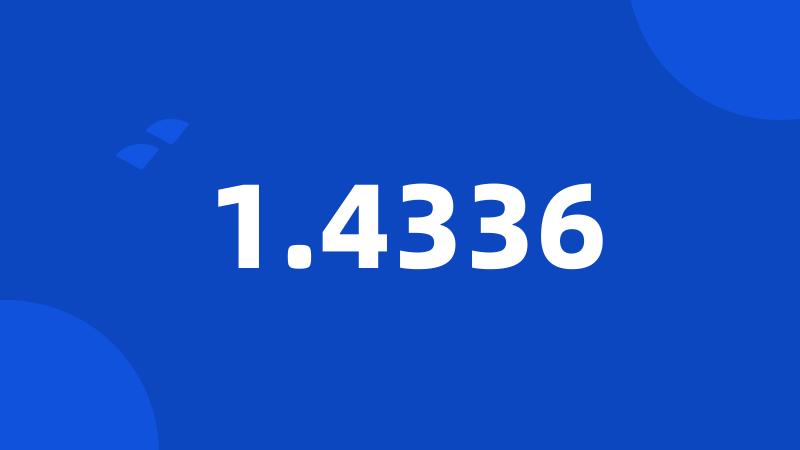 1.4336