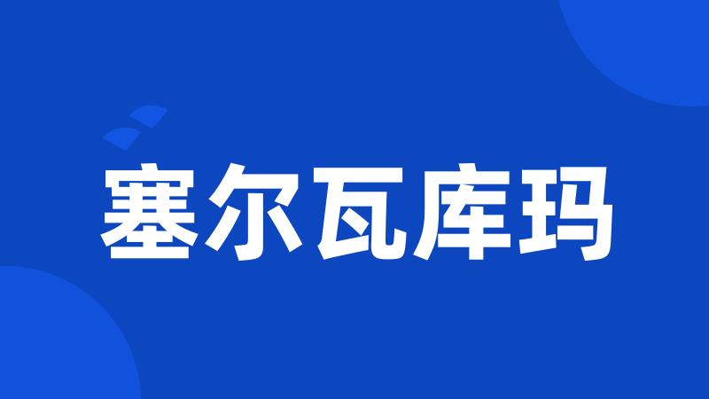 塞尔瓦库玛