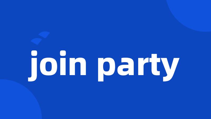 join party