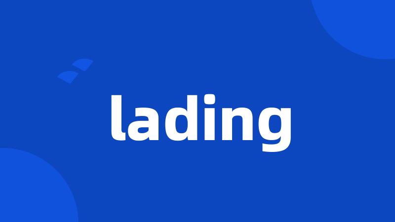 lading