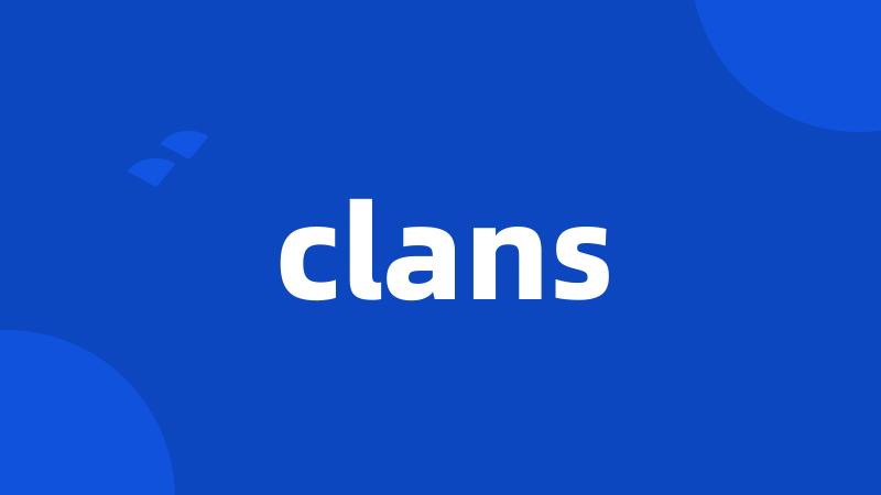 clans