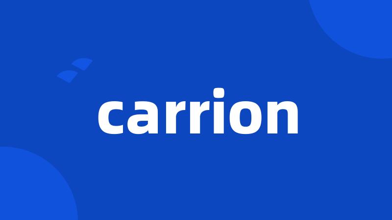carrion