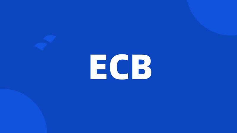 ECB