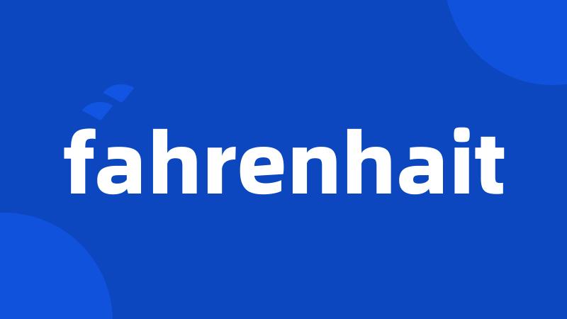 fahrenhait